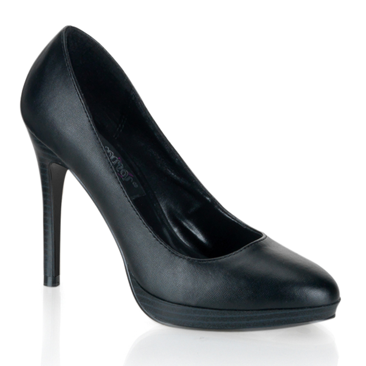 BLISS-30, 4 1/4" Stiletto Heel Mini-Platform Pump