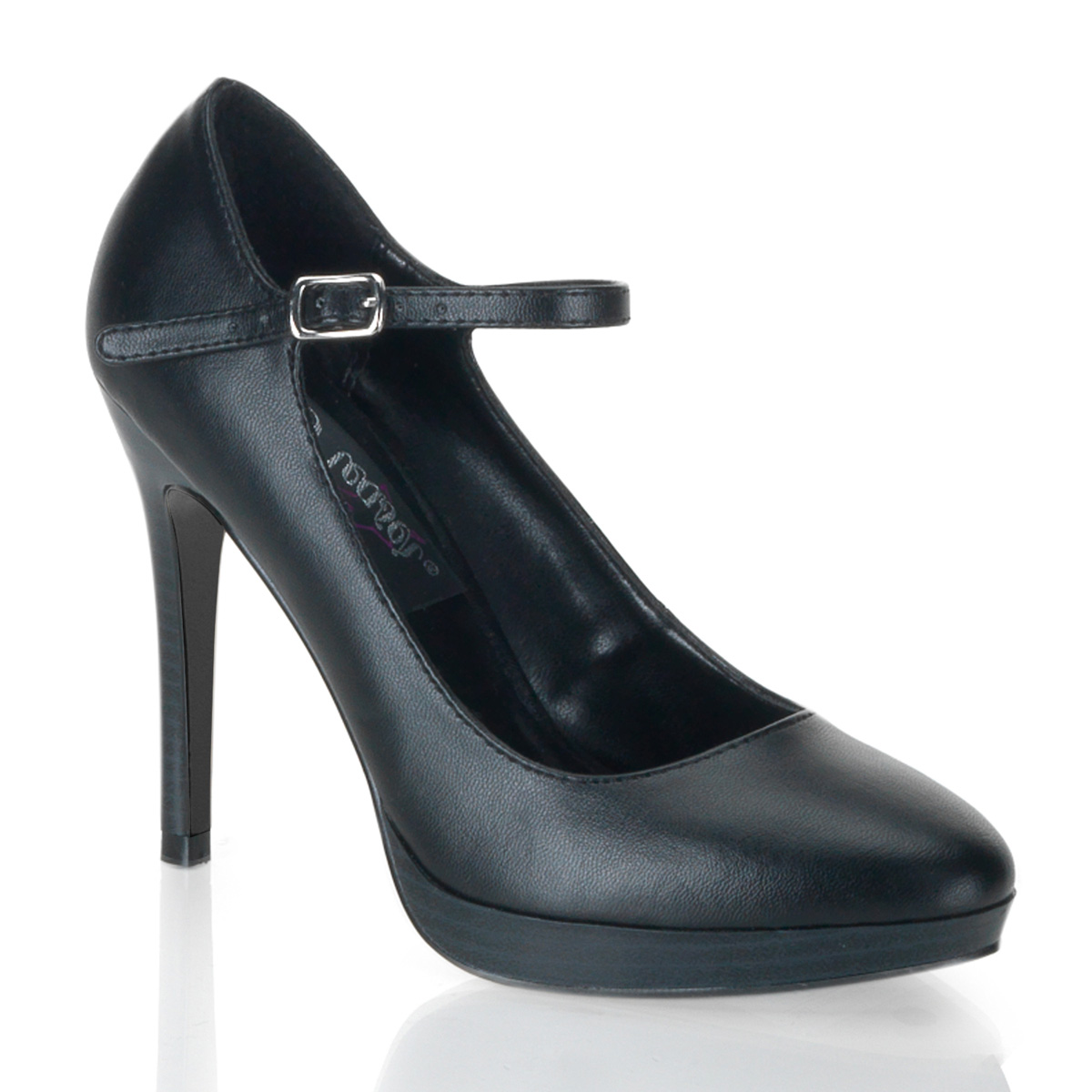 BLISS-31, 4 1/4" Stiletto Heel Mini-PF Mary Jane Pump