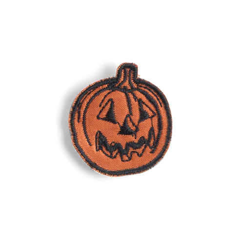 *CLIP-103, Orange Pumpkin Shoe Clip