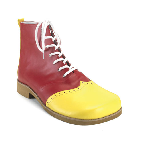 CLOWN-01, Yellow-Red Pu Clown Shoe