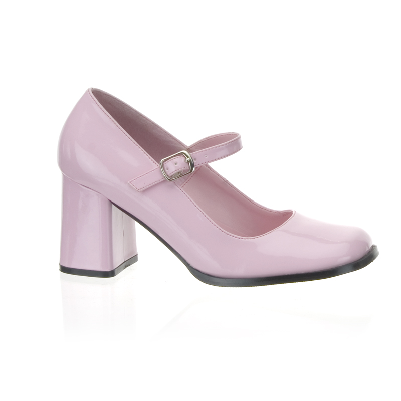 **GOGO-50, 3" Block Heel Mary Jane Pump