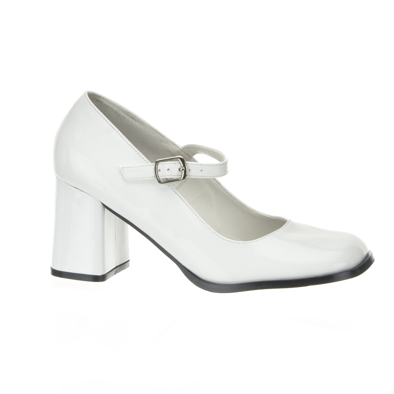**GOGO-50, 3" Block Heel Mary Jane Pump