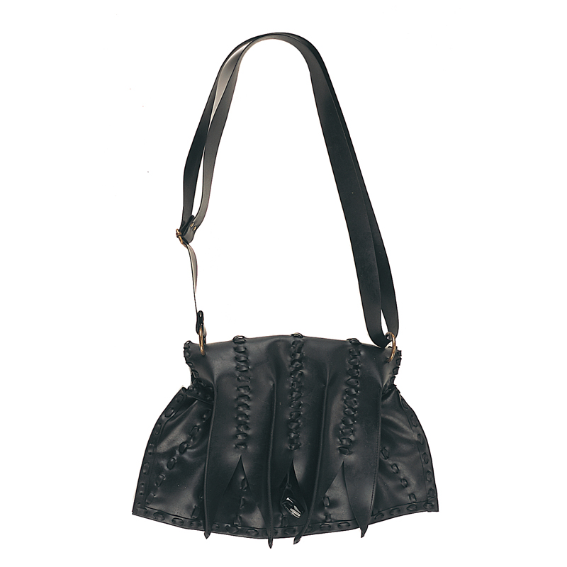 *HB-302-1, RUBBER HANDBAG W/WRAP AROUND RUBBER DETAILING