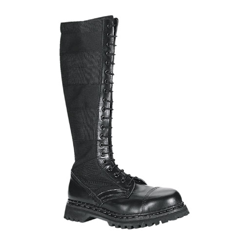 Click Here to View JUNGLE BOOT-II, 20 Eyelet Leather/Canvas S/T Knee Boot