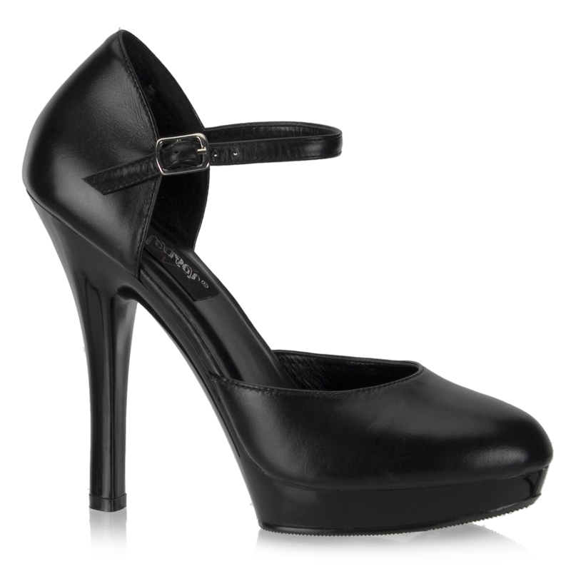 **LIP-180, 5" Stiletto Heel Dorothy Ankle Strap PF Pump