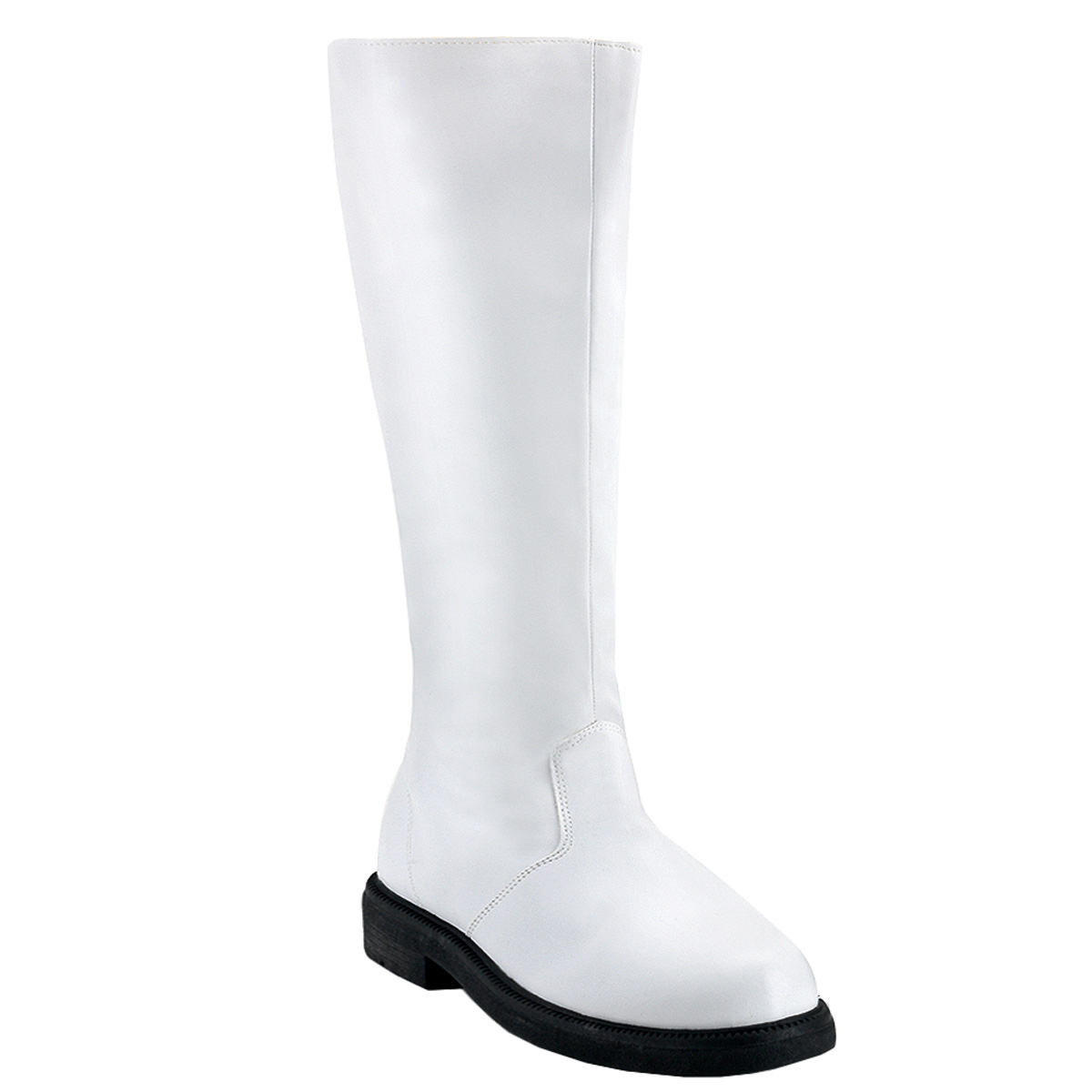 CAPTAIN-100, MEN'S WHT PU BOOT
