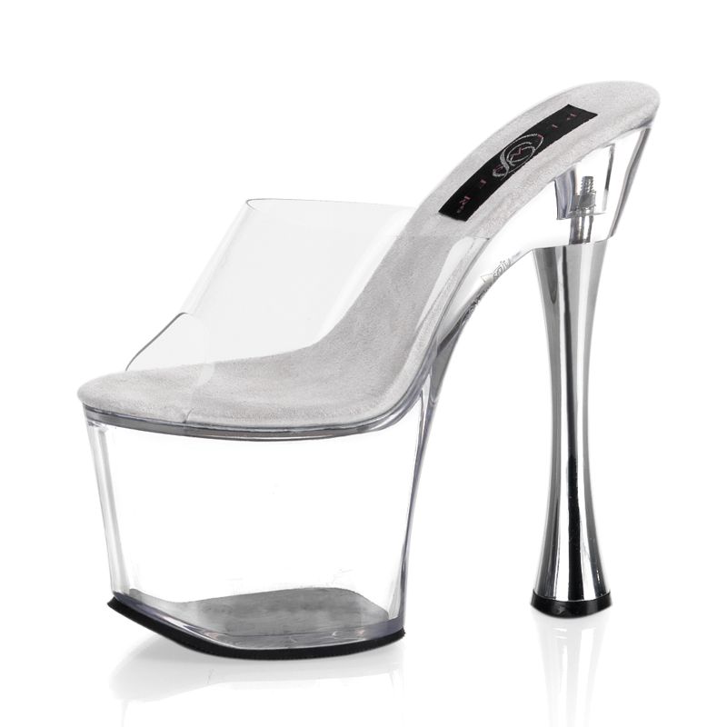 **CHARM-701 (901), 7" Slv Cone Clear P/F Sandal