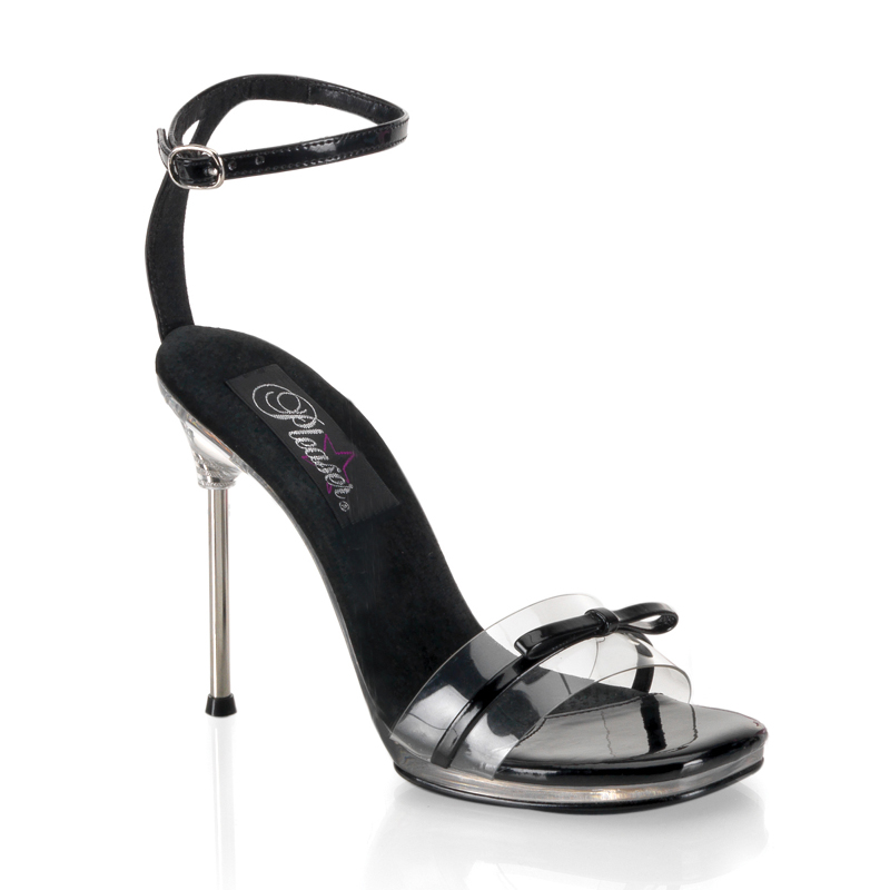 **CHIC-25, 4 1/2" Stiletto Heel 1/4" P/F Sandal