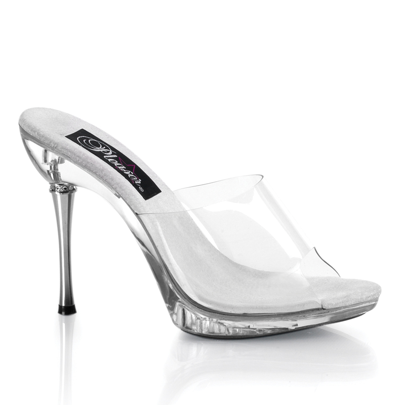 **Excite-401, 4 1/2" Metal Heel Mini PF Slide