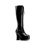 EXOTICA-2020, 4 inch Heel Platform Lace Up Boot
