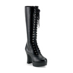 EXOTICA-2020, 4 inch Heel Platform Lace Up Boot