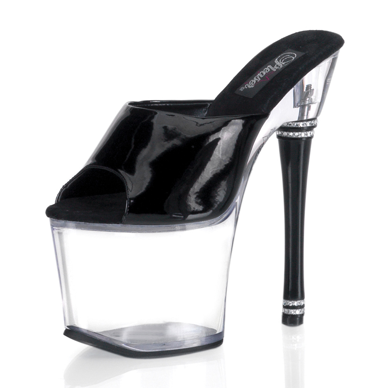 **GLAMOUR-701, 7" R/S Cone Heel Shoes
