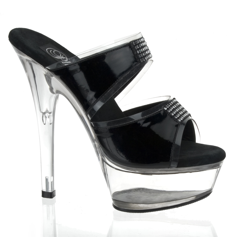 *KISS-202-4, 6" Stiletto Heel Two-Band P/F Slide W/ RS