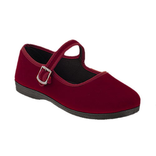 Click Here to View SASSIE-09, Velvet M/J Blk Canvas Shoes