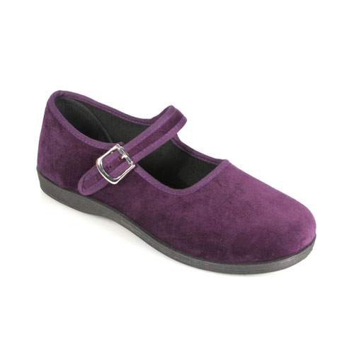 Click Here to View SASSIE-09, Velvet M/J Blk Canvas Shoes