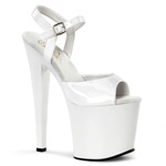 TABOO-709, 7 half inch Stiletto Heel Ankle Strap PF Sandal