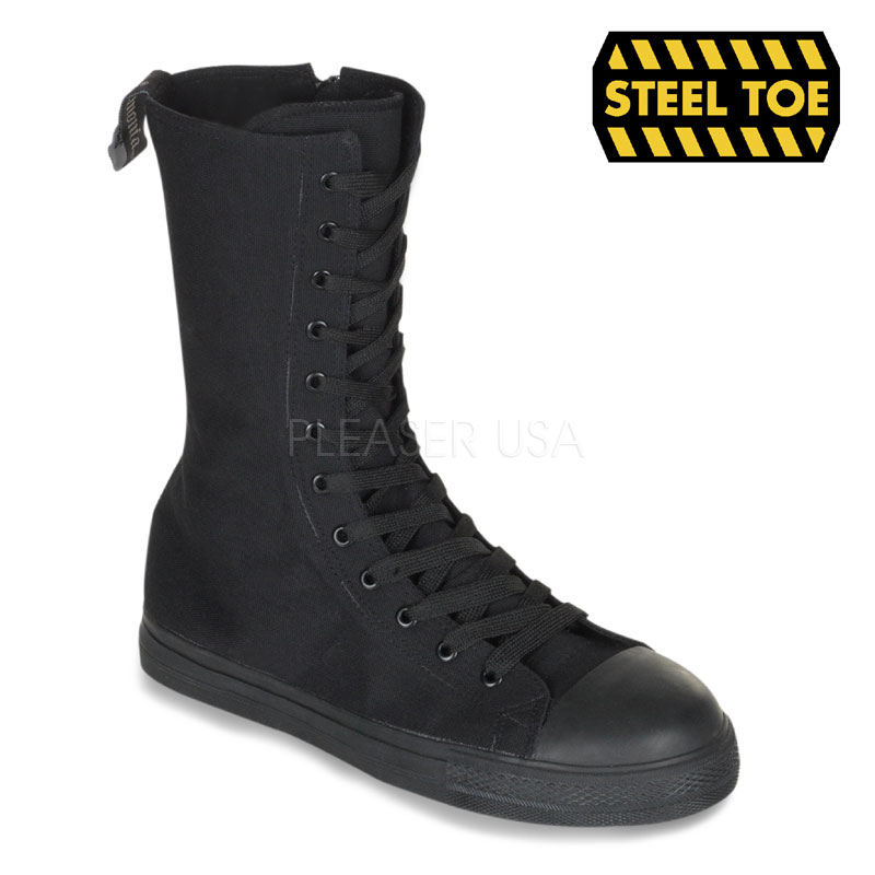 Click Here to View TYRANT-201ST, Canvas Calf Steel Toe Sneaker Boot