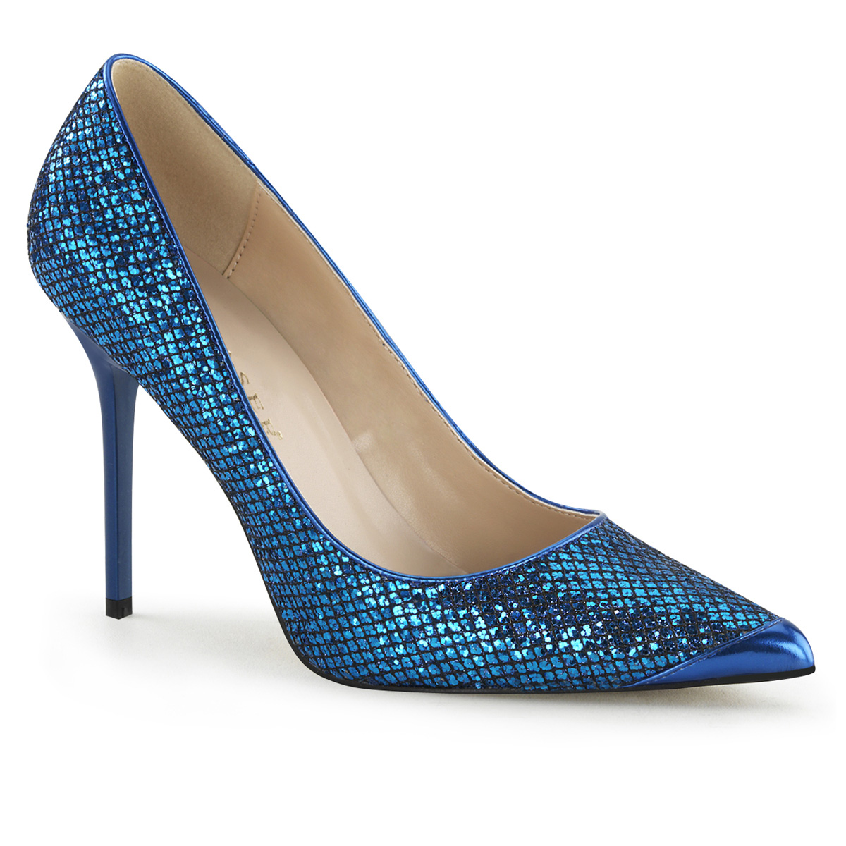 Peep Toe Slide Slipper with 4-inch Heel 7-colors PS-CLASSIQUE-01