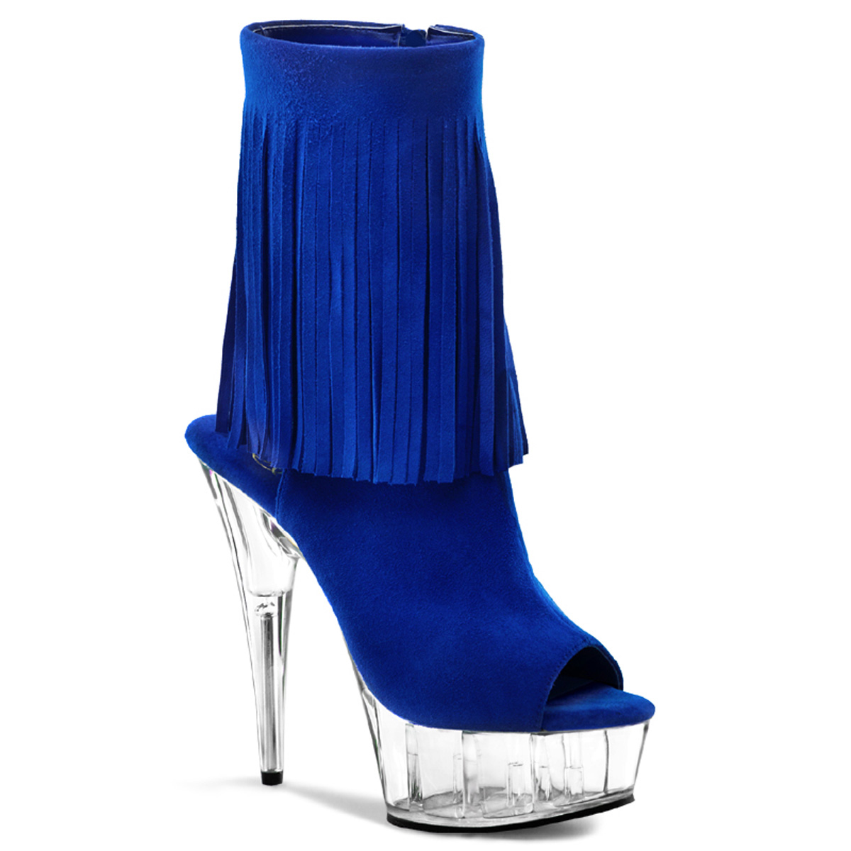 suede pleaser boots